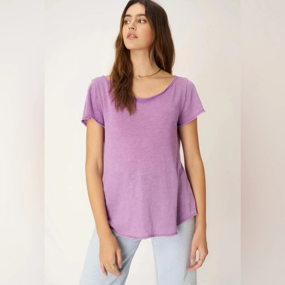 NWOT Project Social T Oversized Purple Magic Crew Tee size XS - Picture 1 of 6